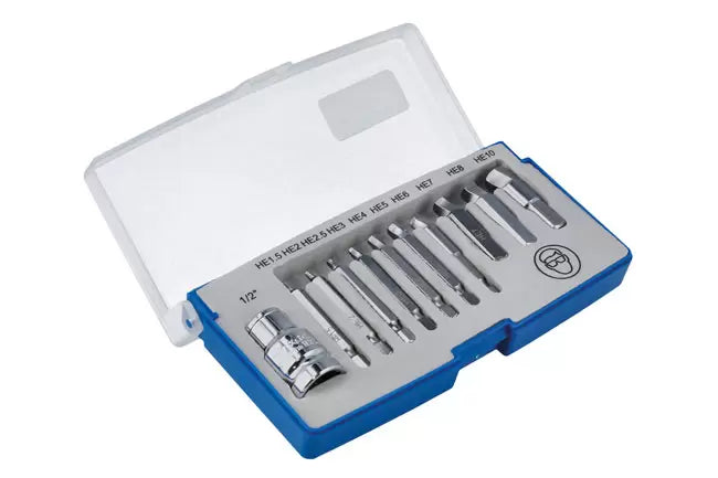 Laser - 6845 - Damaged Cap Head Bolt/Screw Extractor Set 11pc