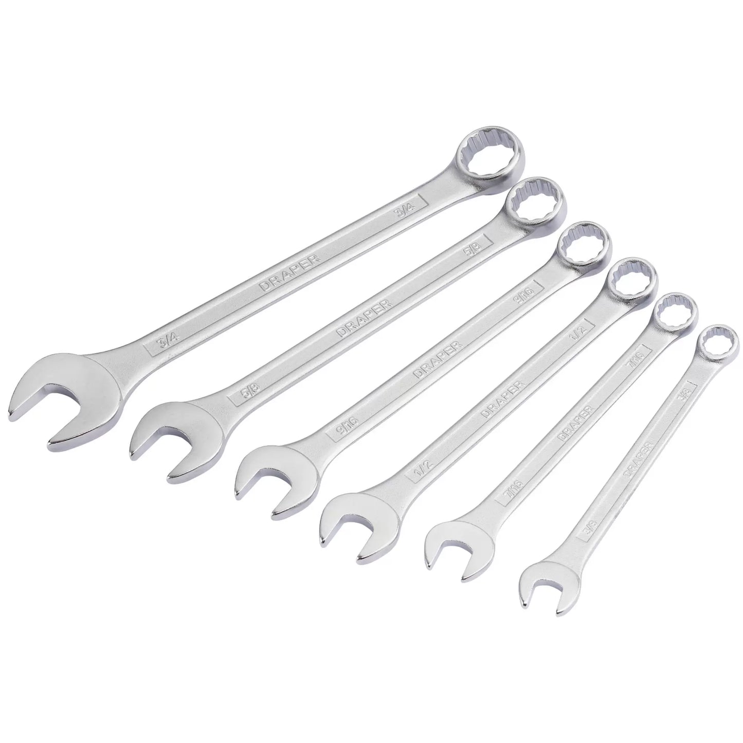 Draper Tools - 68480 - Draper Redline® AF Combination Spanner Set (6 Piece)