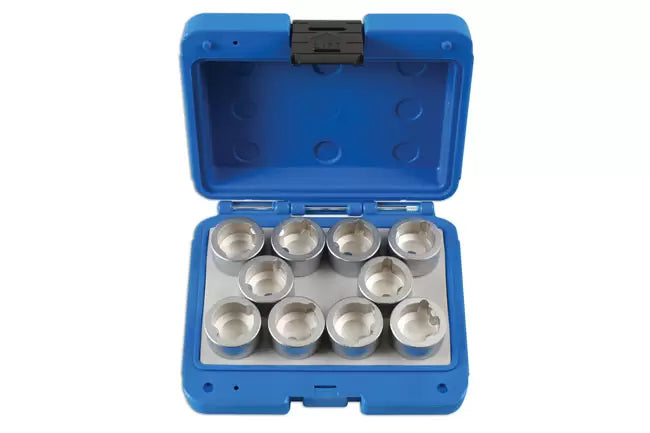 Laser - 6859 - Locking Wheel Nut Key Set 10pc - for Land Rover