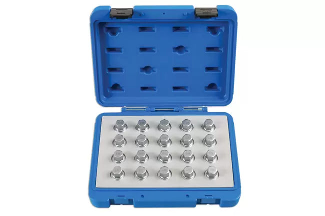 Laser - 6862 - Locking Wheel Nut Key Set 20pc - for Vauxhall, Opel
