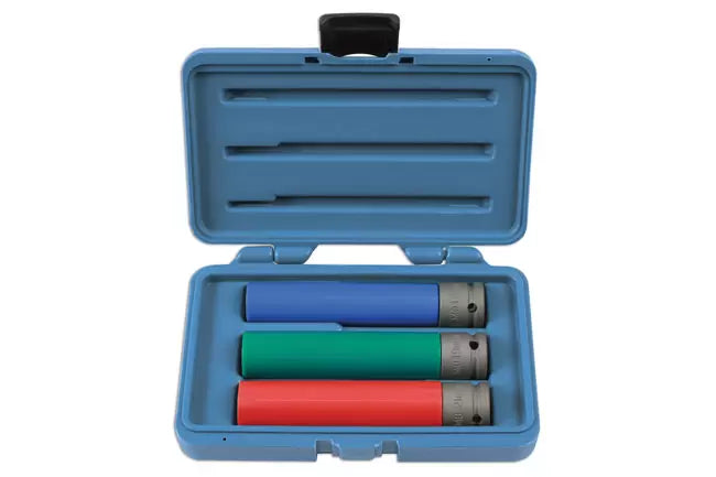 Laser - 6866 - Alloy Wheel Nut Socket Set - Extra Long