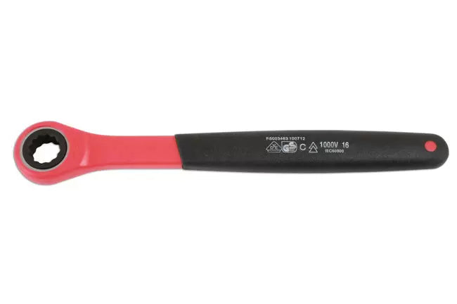 Laser - 6883 - Insulated Ratchet Ring Spanner 13mm