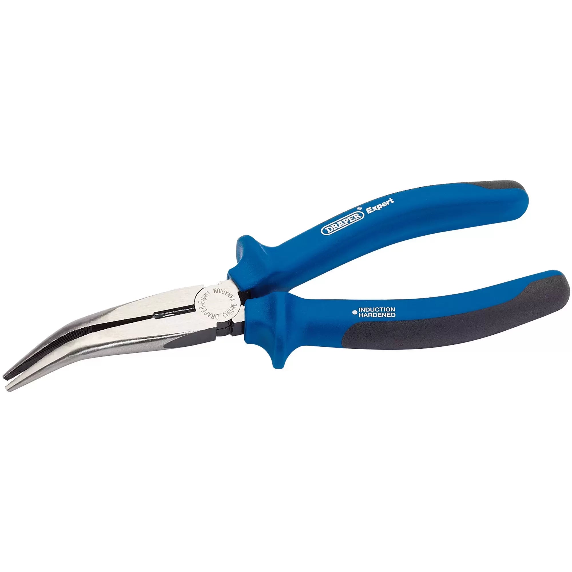 Draper Tools - 68889 - Draper Expert Heavy Duty Soft Grip Bent Nose Pliers, 200mm