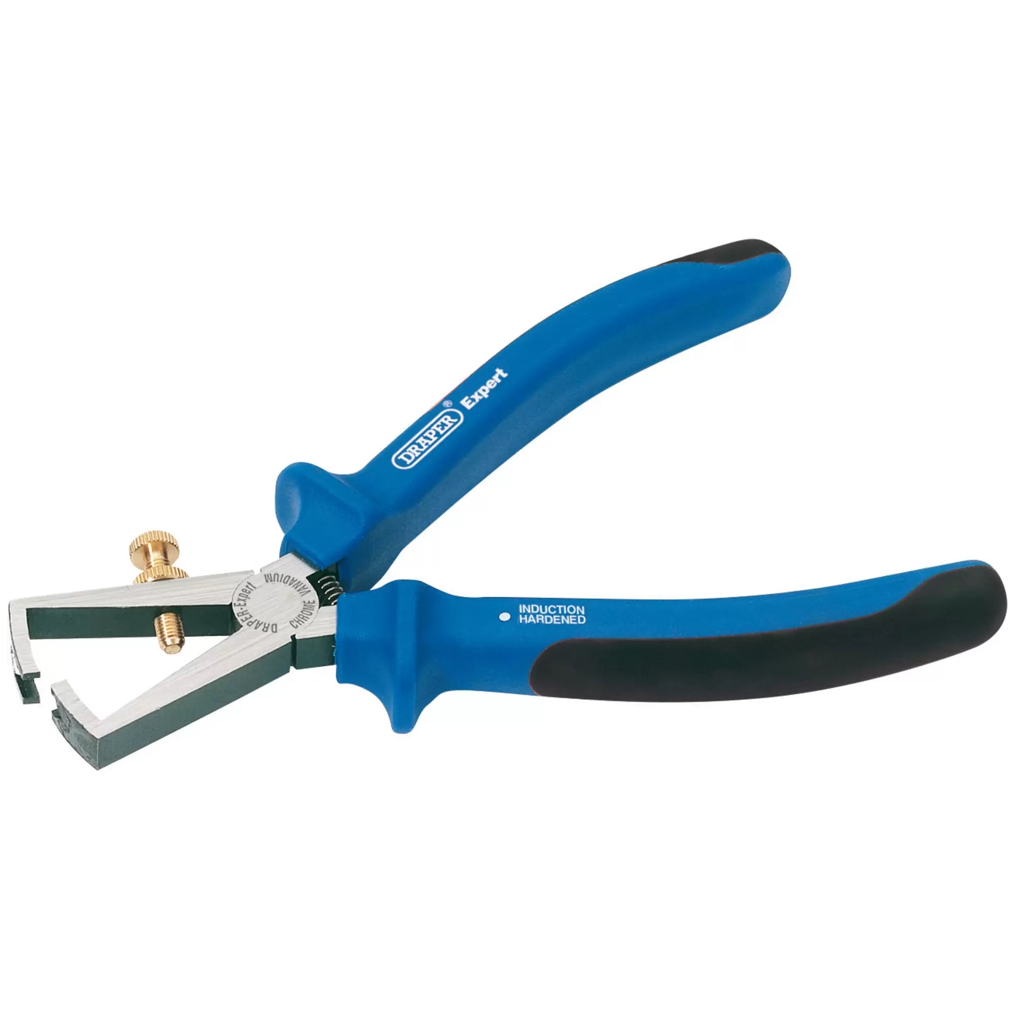 Draper Tools - 68894 - Draper Expert Heavy Duty Soft Grip Wire Stripping Pliers, 150mm