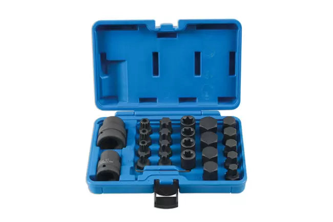 Laser - 6891 - Impact Bit & Socket Set 3/4"D, 1"D 24pc