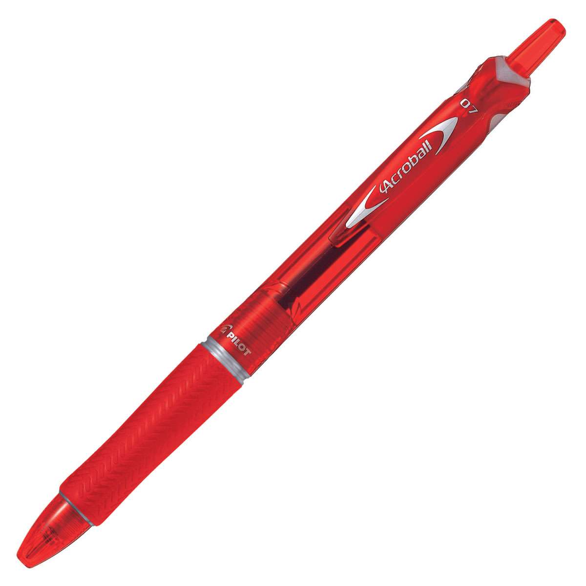 Pilot Acroball Retractable Pen - Red Fine