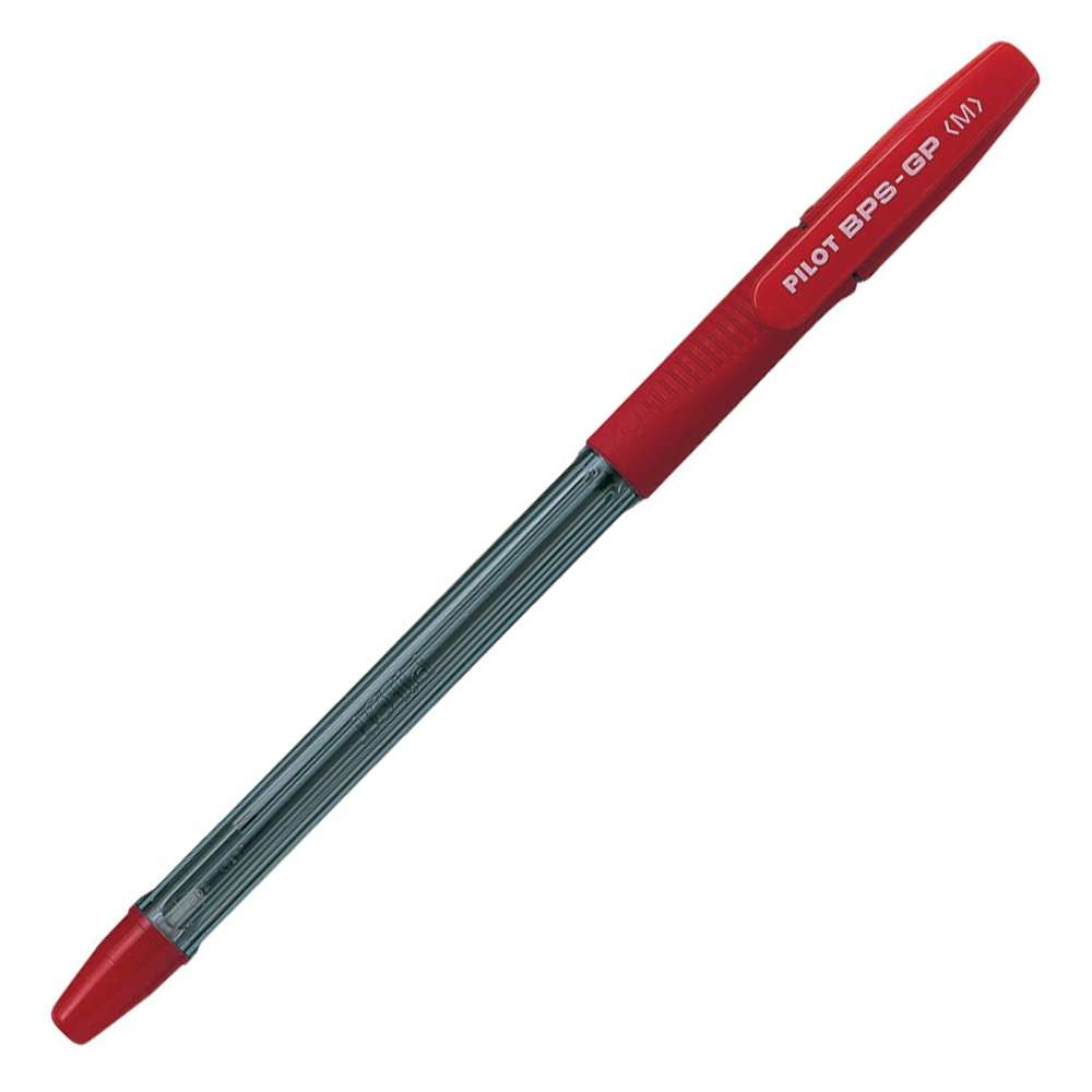 Pilot BPS-GP Ballpoint Pen - Red Medium
