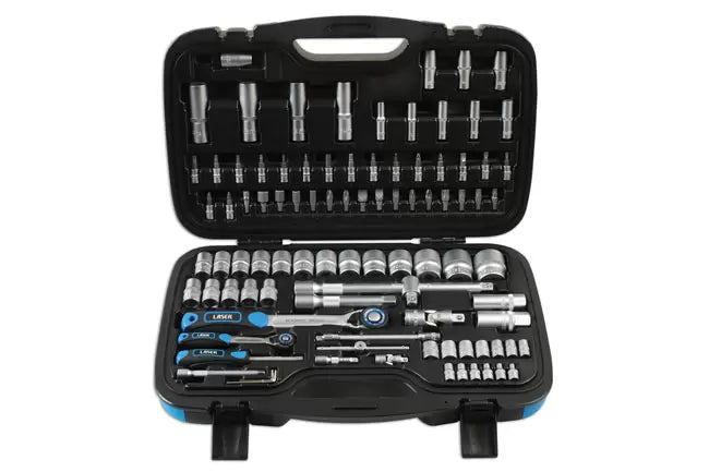 Laser - 6921 - Socket Set 1/4"D, 1/2"D 95pc
