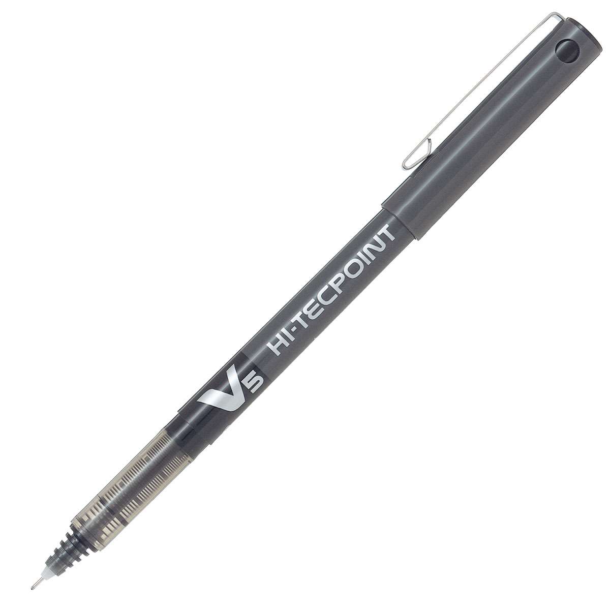 Pilot Hi-Tecpoint Grip V5 Liquid Ink Rollerball Pen - Black
