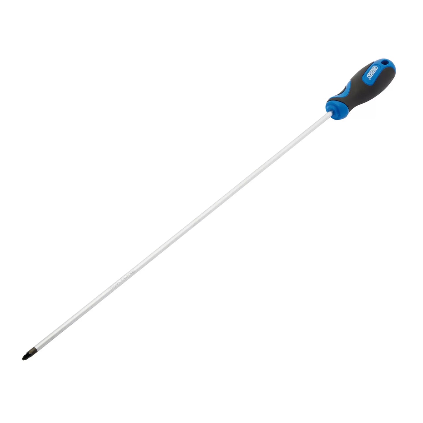 Draper Tools - 69472 - Extra Long Reach Soft Grip PZ Type Screwdriver, No.2 x 450mm