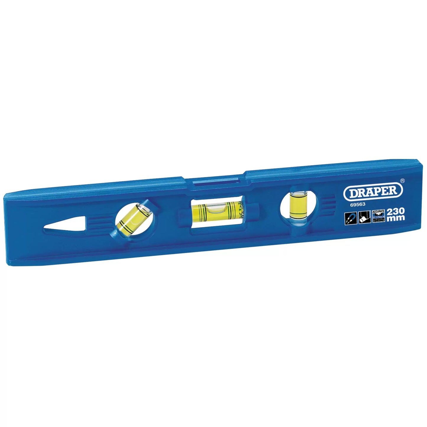 Draper Tools - 69563 - Boat Spirit Level, 230mm