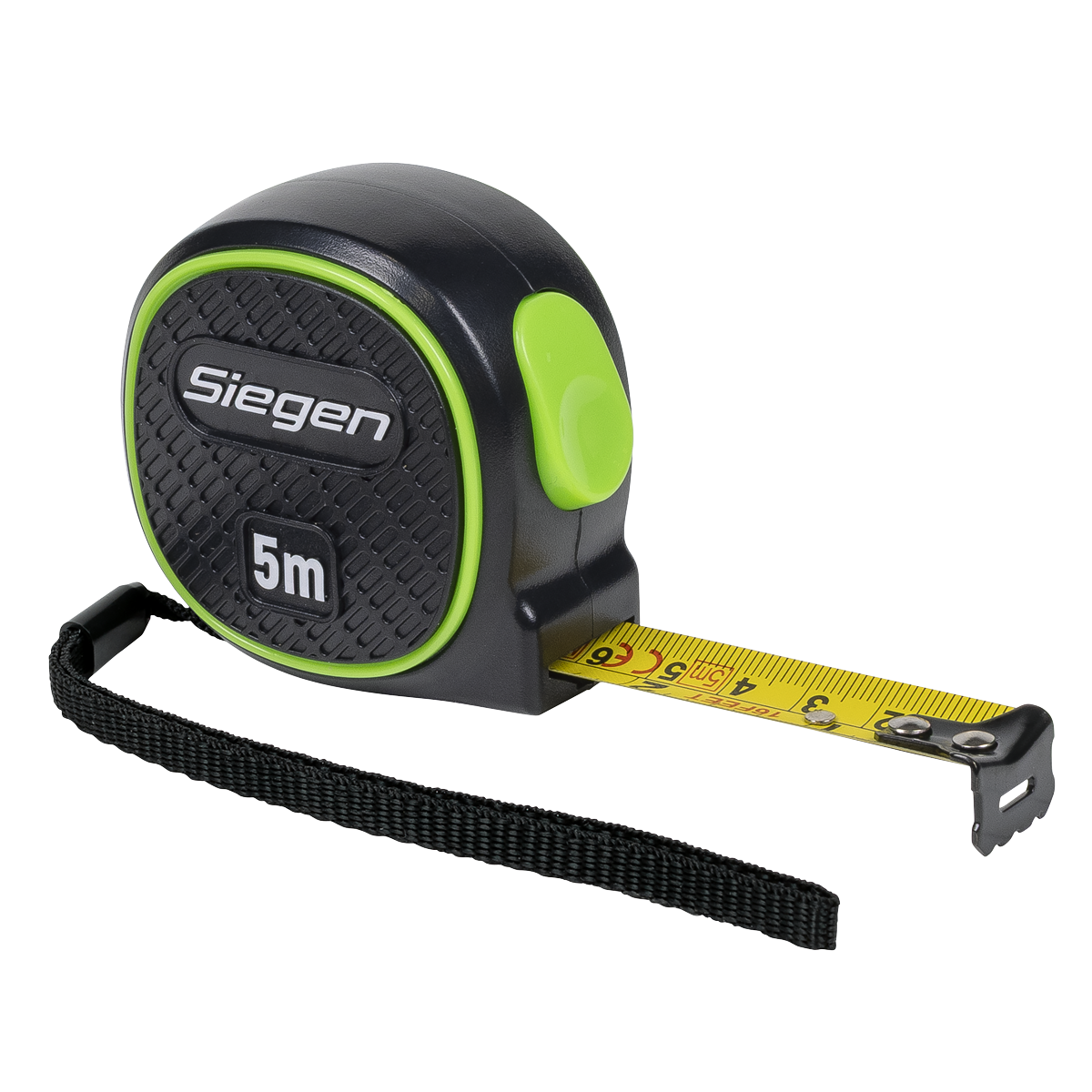 Metric/Imperial Auto-Lock Tape Measure 5m(16ft) x 19mm [S01328]
