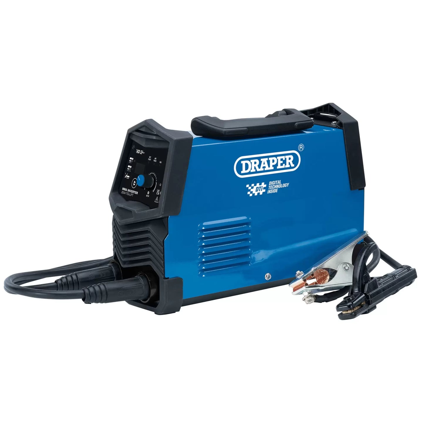 Draper Tools - 70011 - MMA Inverter Welder with TIG-Lift Dti, 200A
