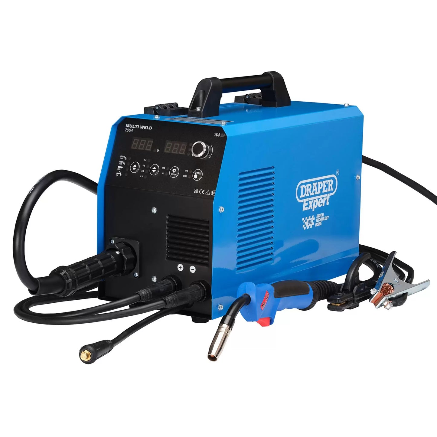 Draper Tools - 70043 - Draper Expert 3-In-1 Multi-Process Welder Dti, 200A