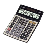 Casio 14 Digits Calculator For High Functionality For Professional Tasks - Silver & Black