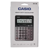 Casio 14 Digits Calculator – Compact Design For Everyday Calculations - Black & Grey