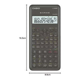 Casio 2Nd Gen Non-Programmable Scientific Calculator - 240 Functions, 2-Line Display - Black