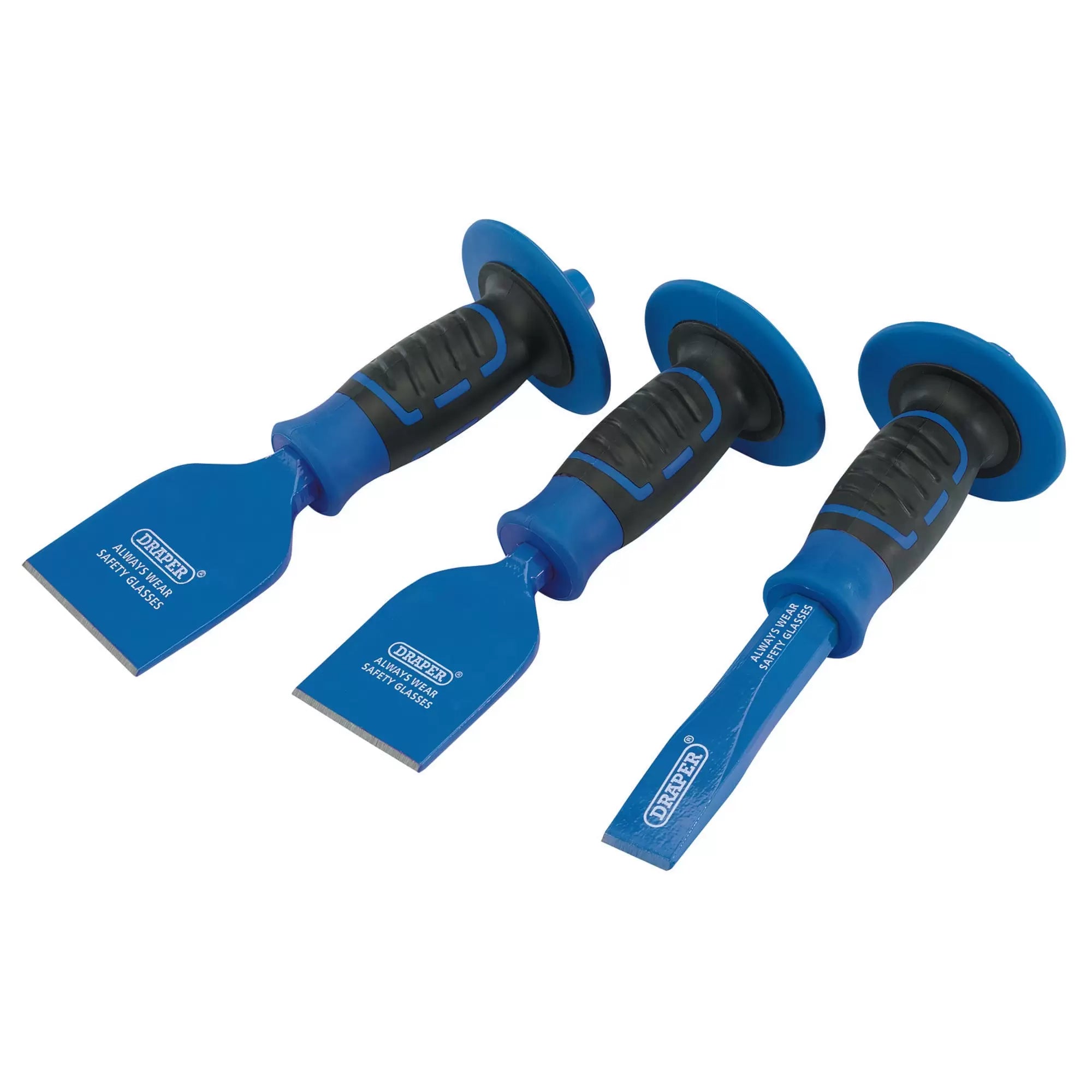 Draper Tools - 70375 - Bolster and Chisel Set (3 Piece)