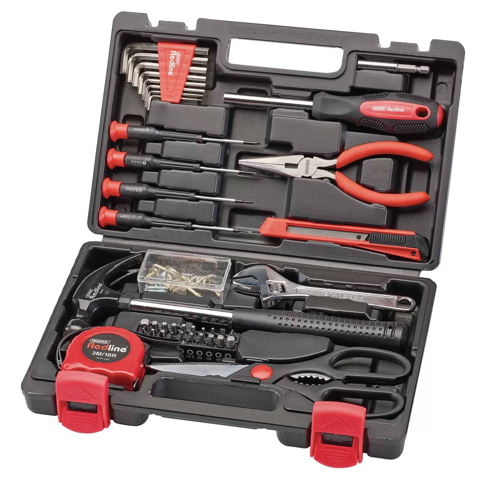 Draper Tools - 70381 - Draper Redline® DIY Essential Tool Kit (41 Piece)