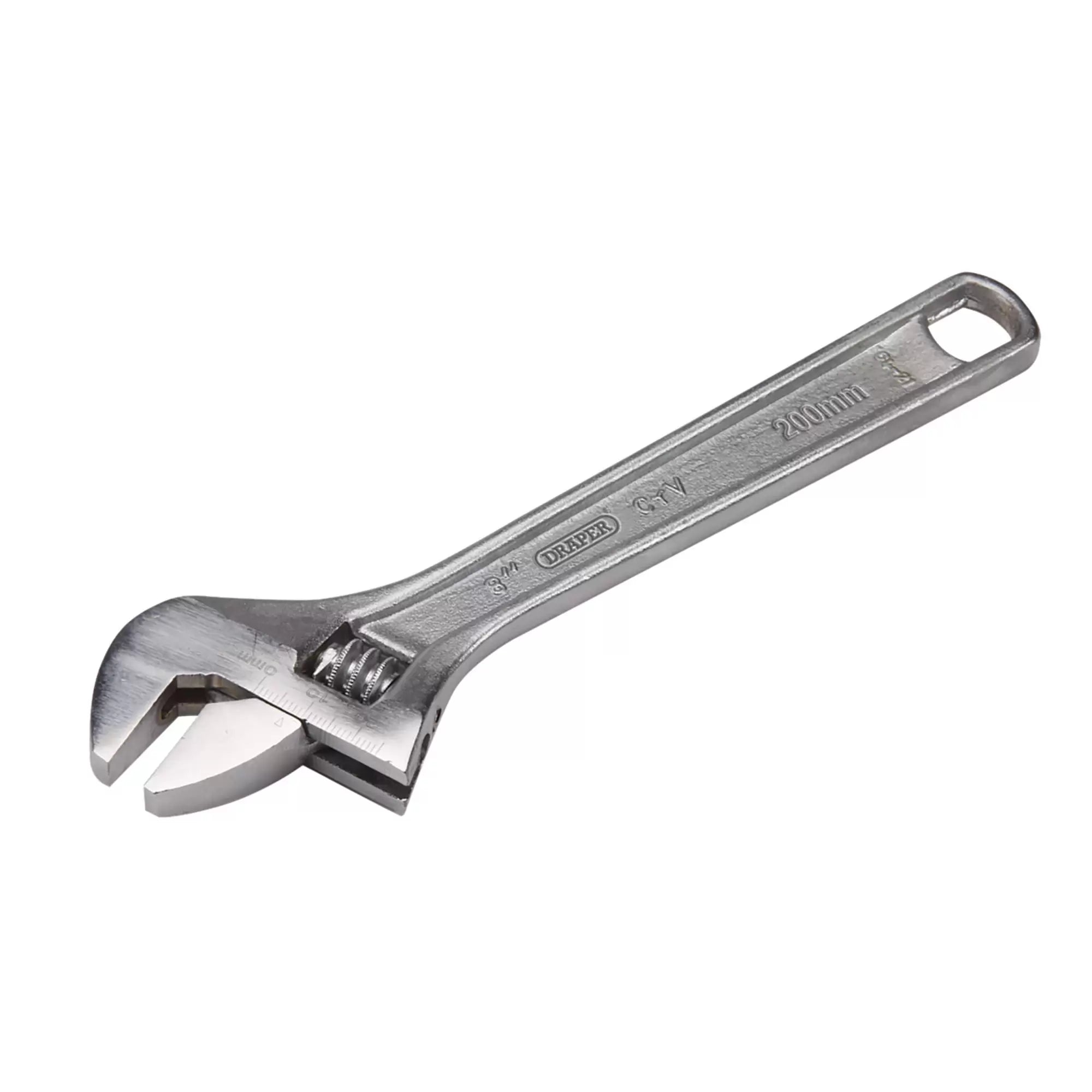 Draper Tools - 70396 - Adjustable Wrench, 200mm, 27mm
