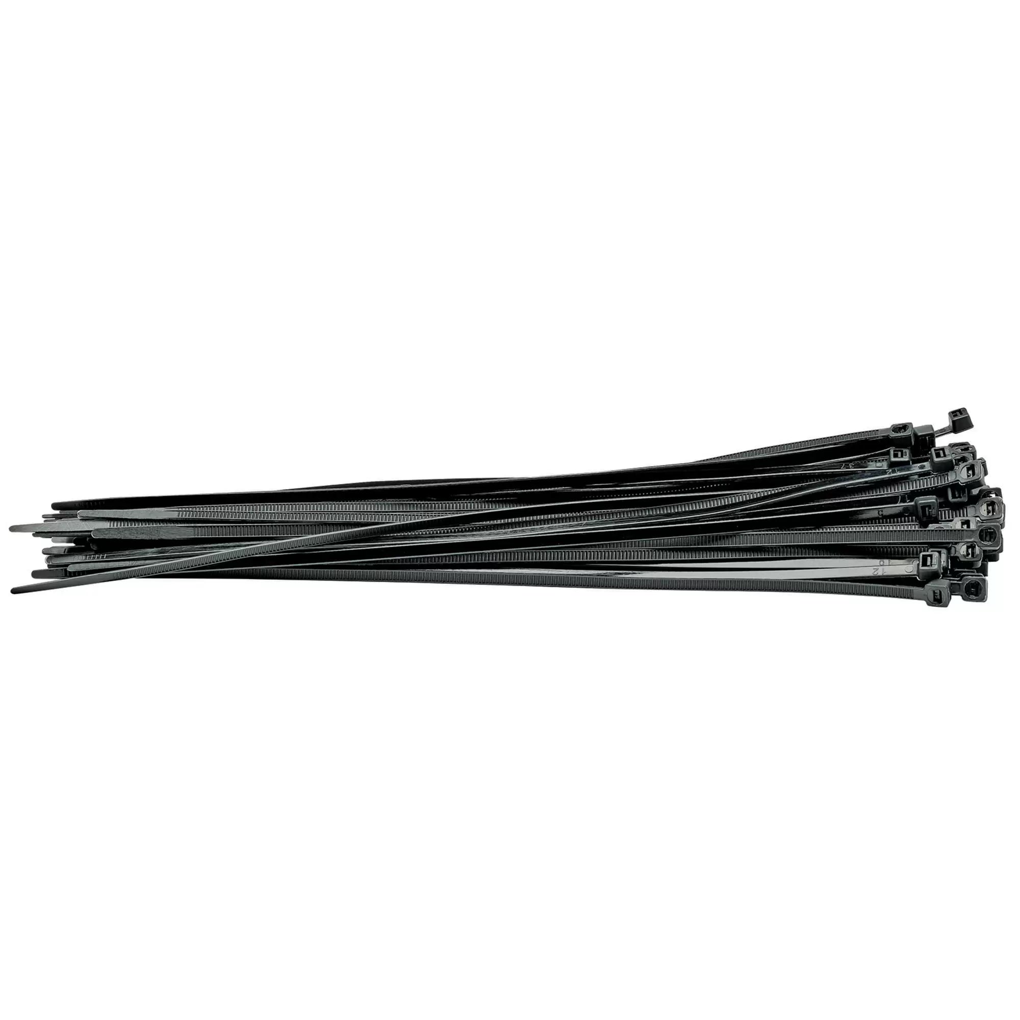 Draper Tools - 70397 - Cable Ties, 4.8 x 300mm, Black (Pack of 100)