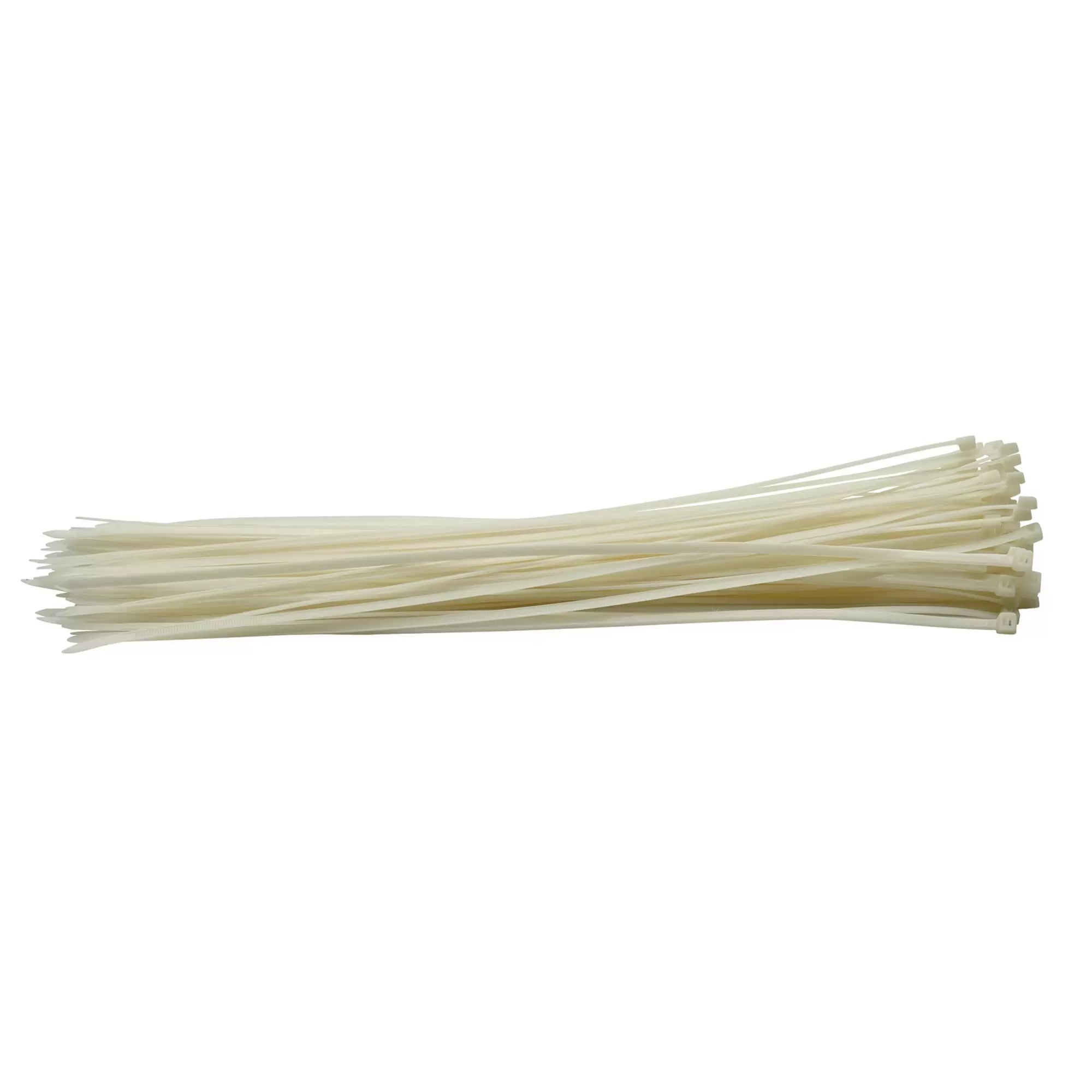 Draper Tools - 70401 - Cable Ties, 4.8 x 400mm, White (Pack of 100)