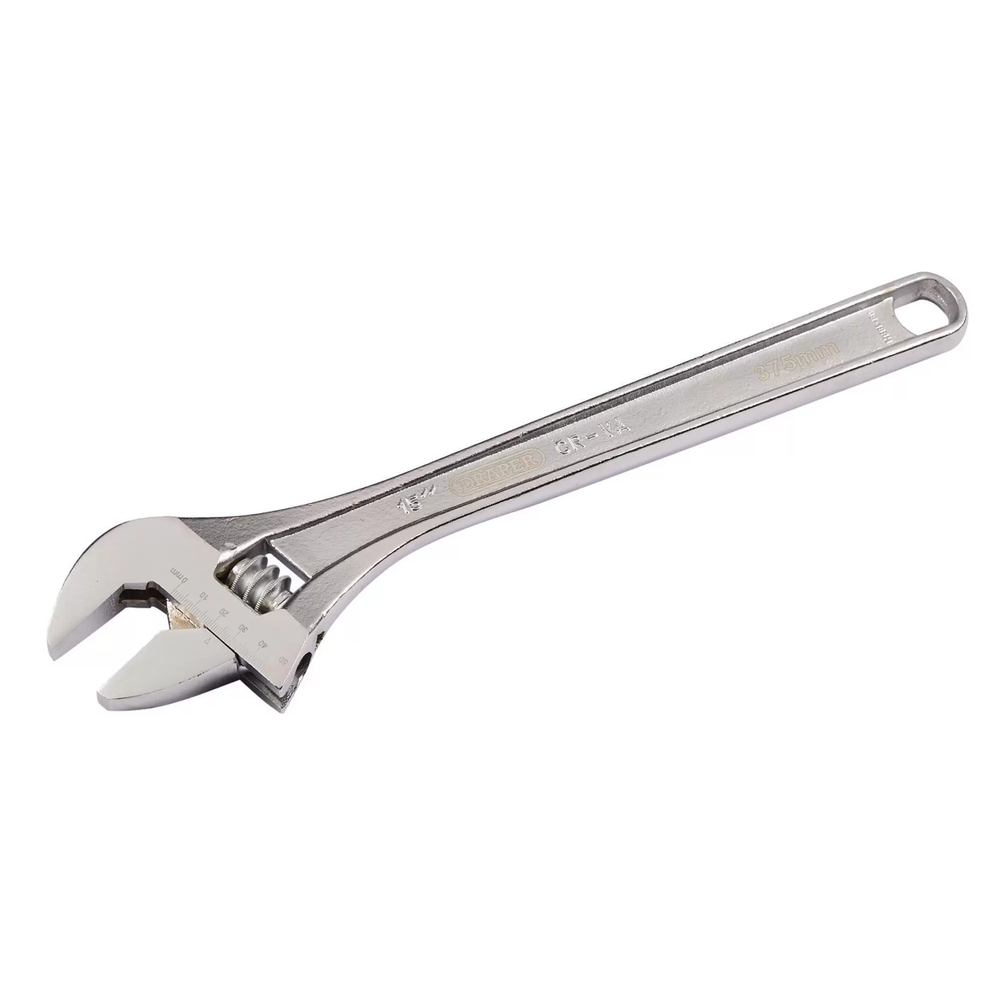 Draper Tools - 70405 - Adjustable Wrench, 375mm, 46.5mm