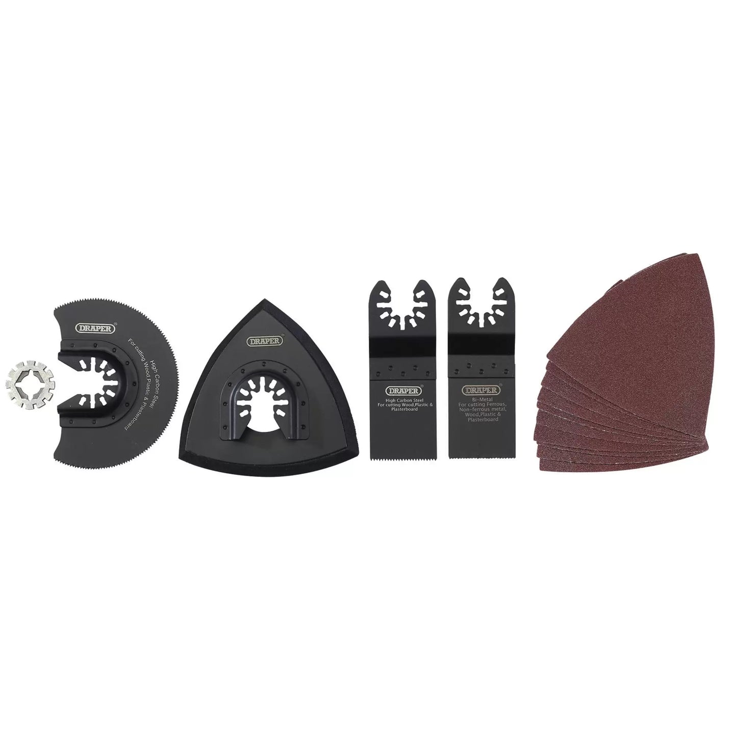 Draper Multi-Tool Blade Set (15 Piece)