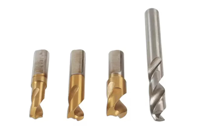 Laser - 7050 - Spot Weld Drill Set 4pc