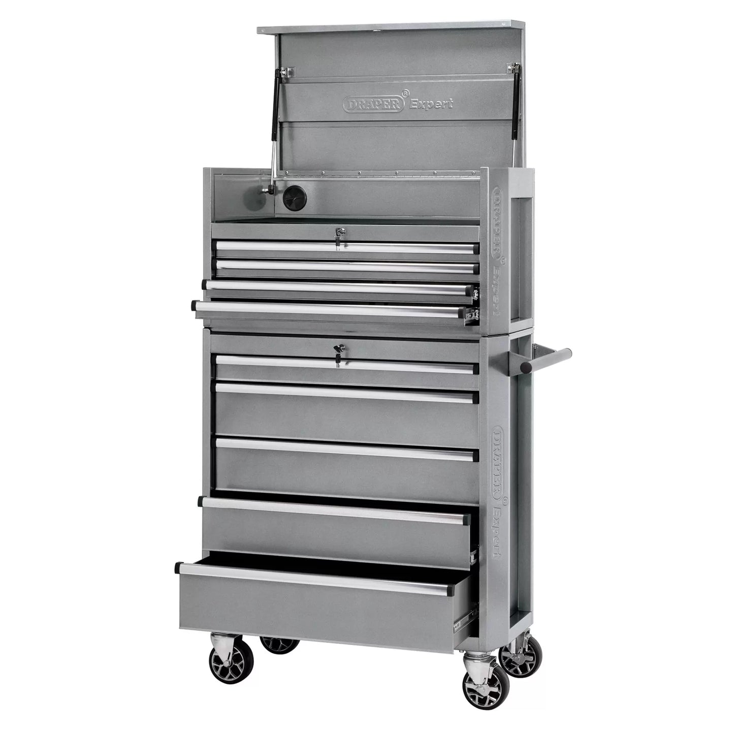 Draper Tools - 70503 - Draper Expert Combined Roller Cabinet and Tool Chest, 9 Drawer, 36"
