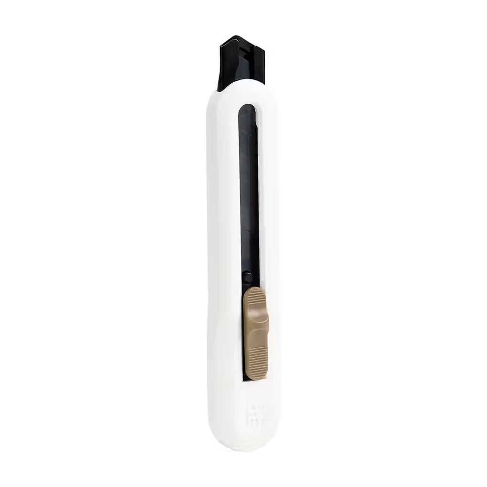Deli Nusign Cutter, 18mm, 8 Snap-Off Blades, Dark Grey