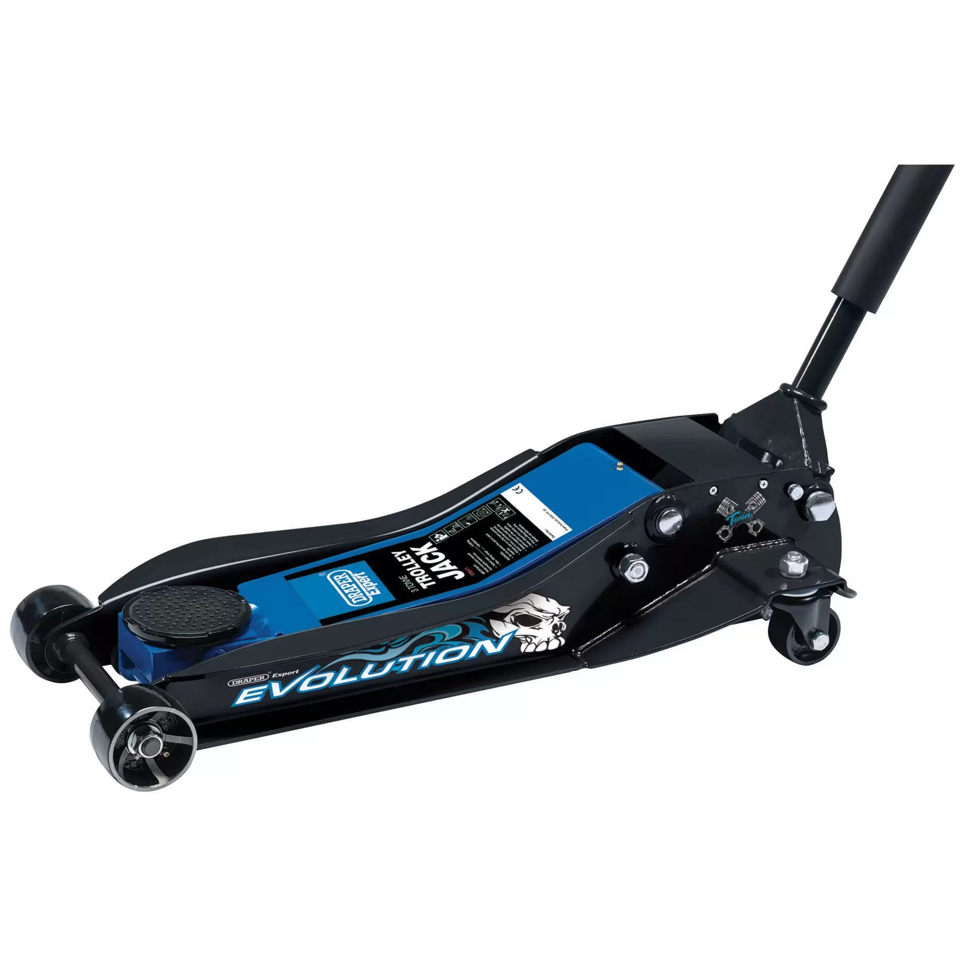 Draper Tools - 70811 - Draper Expert Evolution Trolley Jack, 3 Tonne