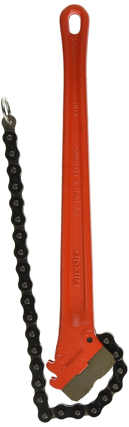 Ridgid Heavy Duty Chain Wrench – 2-1/2 Inches (Model 31320)