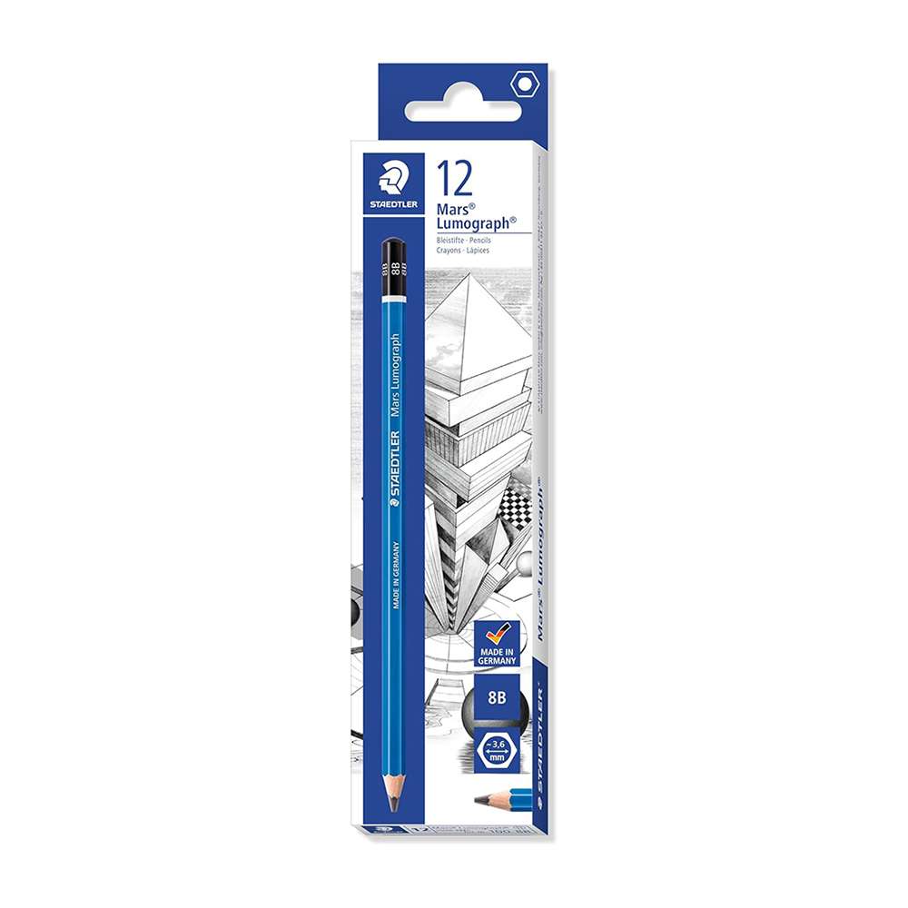 Staedtler Mars Lumograph Pencil, 8B