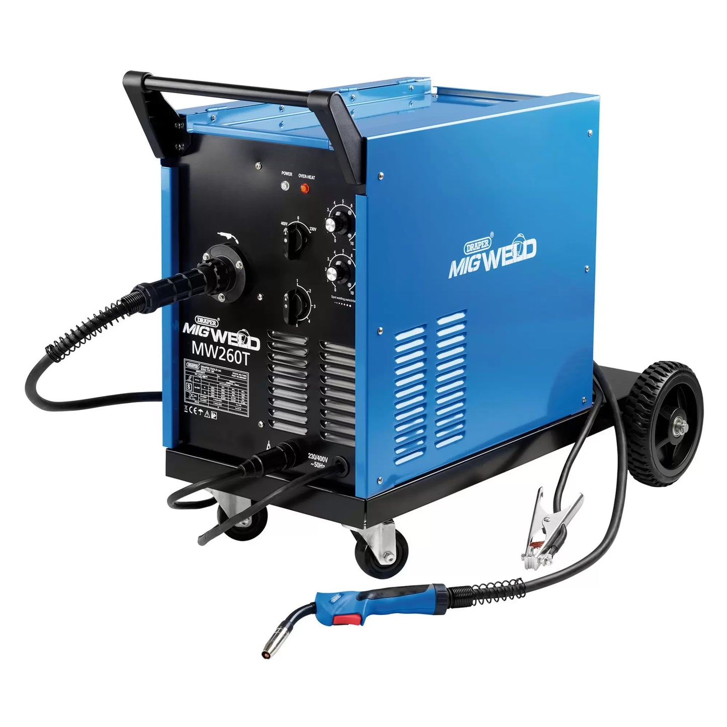 Draper Tools - 71094 - Gas/Gasless MIG Welder, 250A
