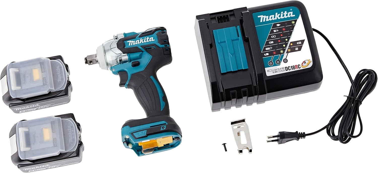 Makita Cordless Impact Wrench 1/2" Drive 18V 5Ah – Model DTW285RTJ