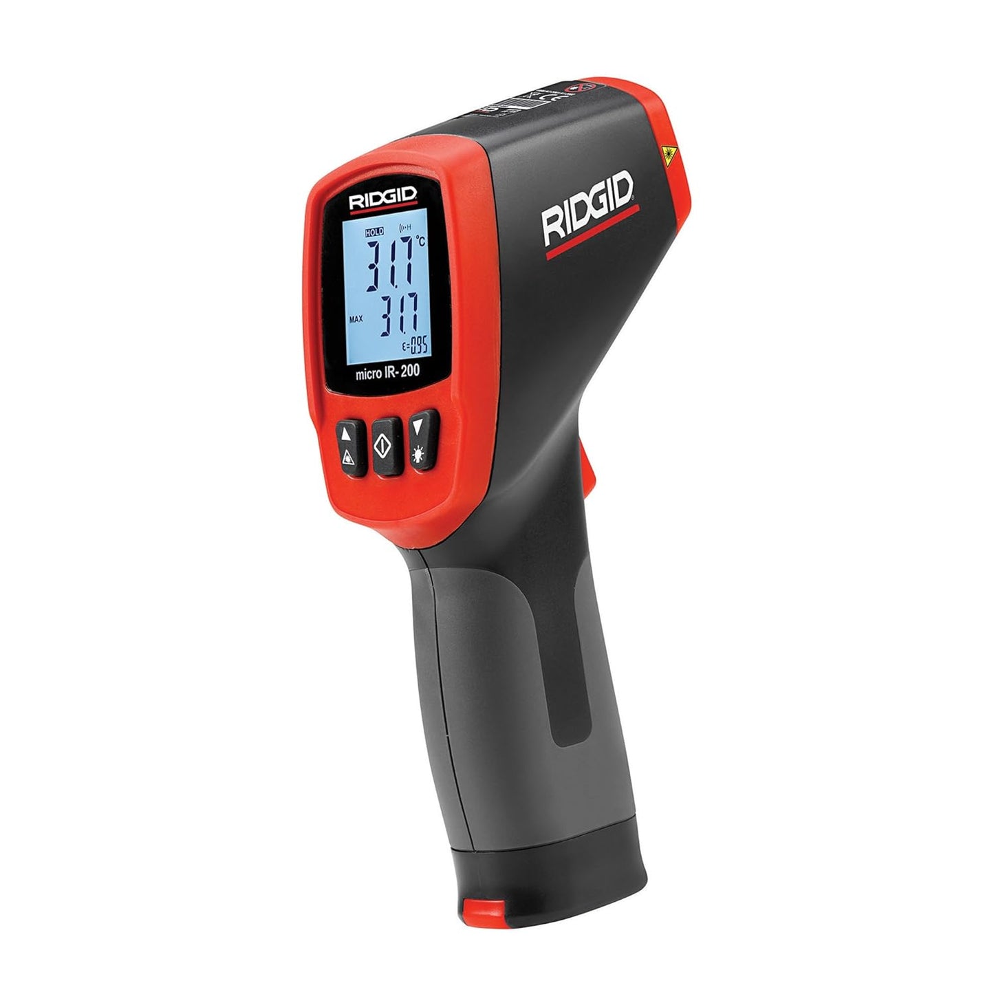 RIDGID micro IR-200 Non-Contact Infrared Digital Thermometer – Model 36798