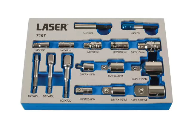 Laser - 7167 - Convertor Set 16pc