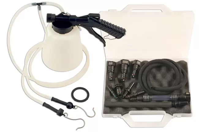 Laser - 7184 - Pneumatic Diesel Bleeding Kit & Vacuum Fluid Extractor