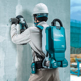 Makita Cordless Backpack Vacuum Cleaner (BL) 18Vx2 Li-Ion LXT – Model DVC665Z