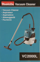 Makita Wet & Dry Vacuum Cleaner 20L – Model VC2000L