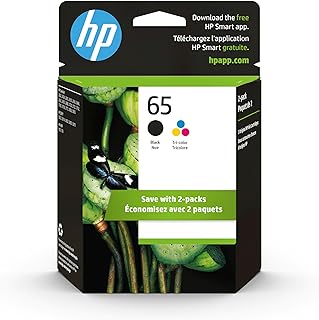 HP Original 65 Black/Tri-color Ink Cartridges (2-pack)