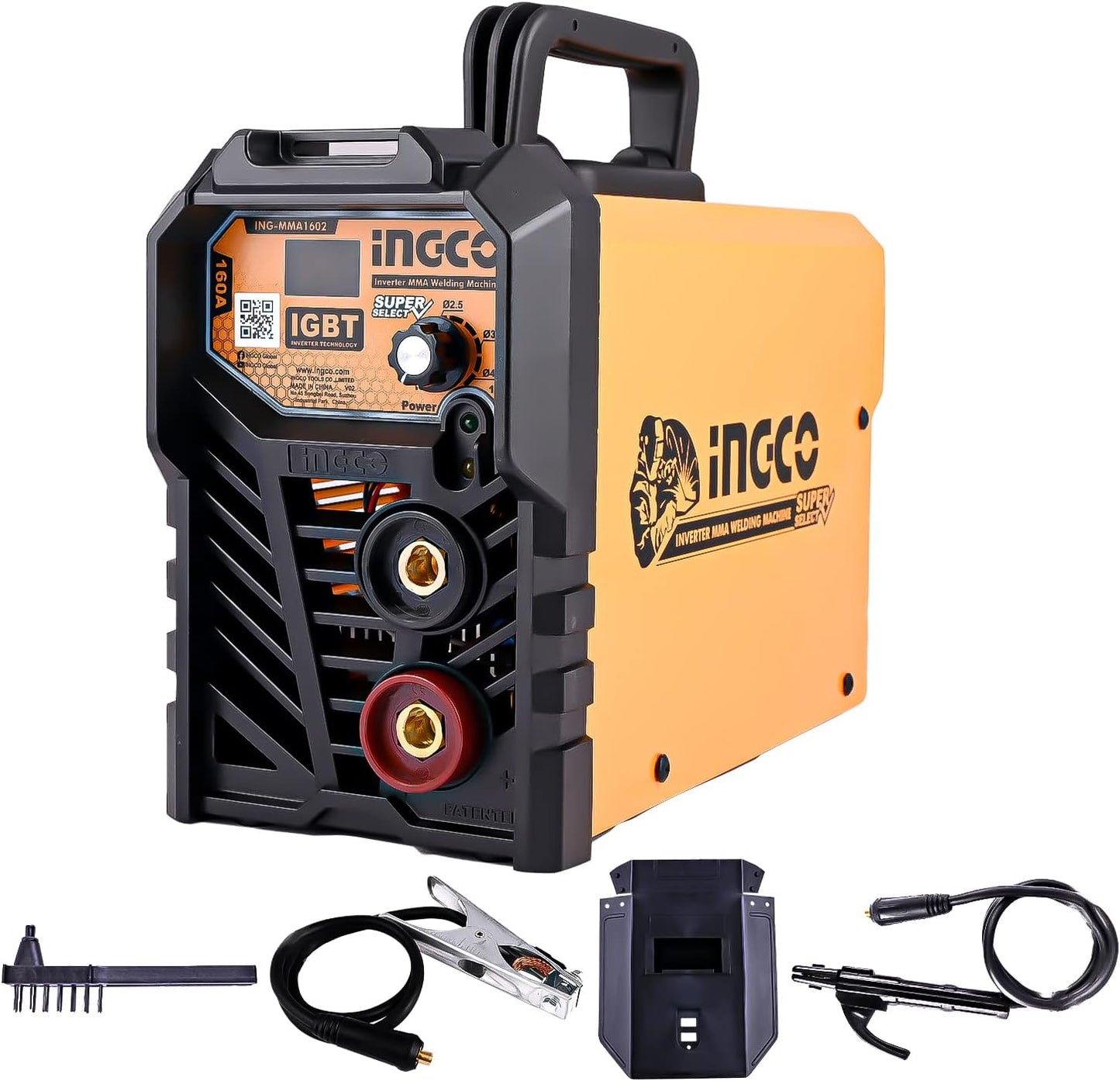 &nbsp;INGCO MMA-1602 Inverter Welding Machine – 160A, Portable ARC Welder