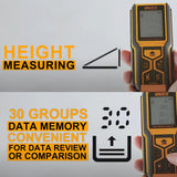 &nbsp;INGCO Digital Laser Distance Meter – Professional Laser Measure Tool – DLM100