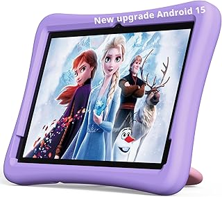 Plimpton Upgrade Kids Tablet, Android 15, 10", 4+64GB, Purple