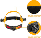 INGCO Auto-Darkening Welding Helmet – Wide View, 4 Arc Sensors – AHM009
