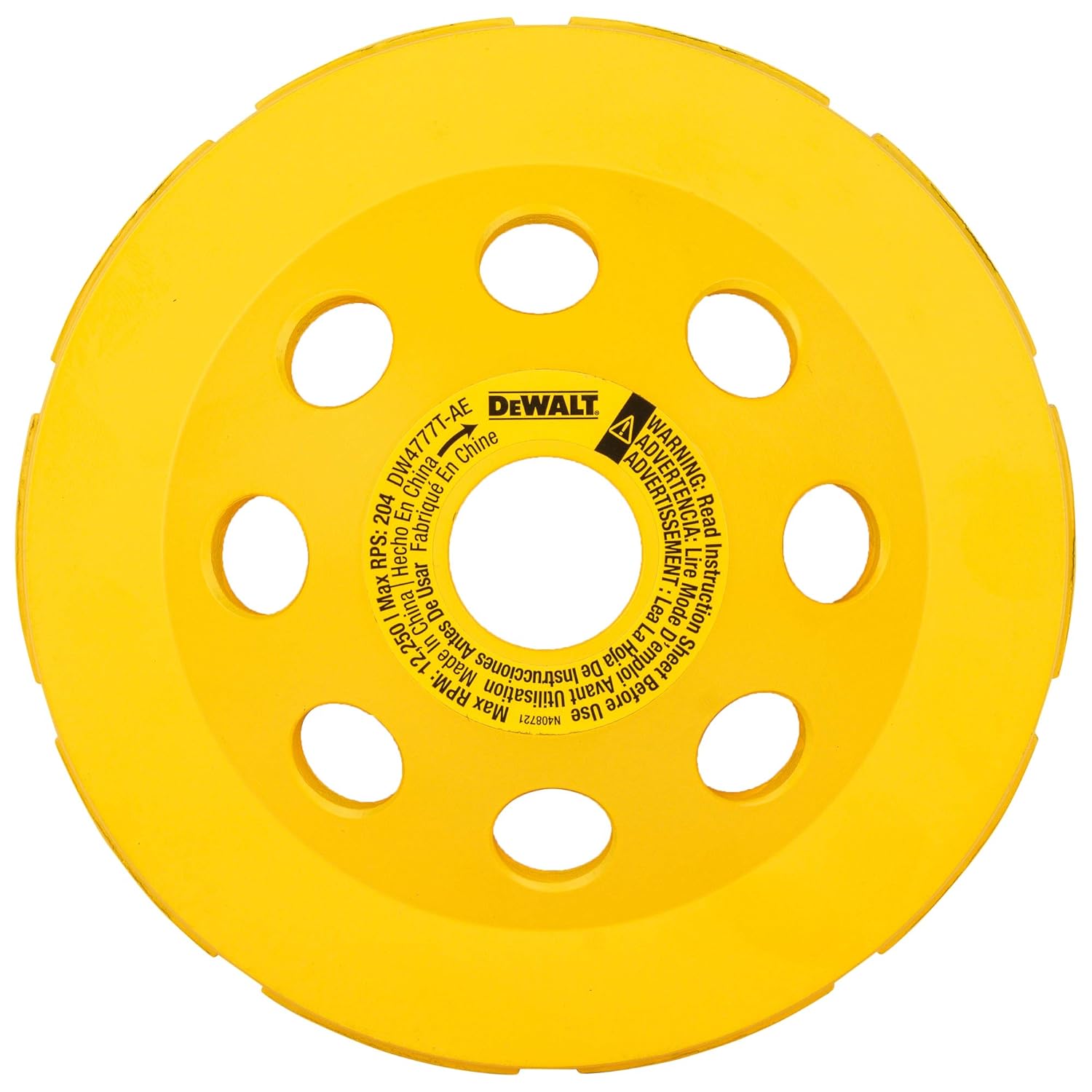 Dewalt Diamond Cup Wheel – 125mm Double Row