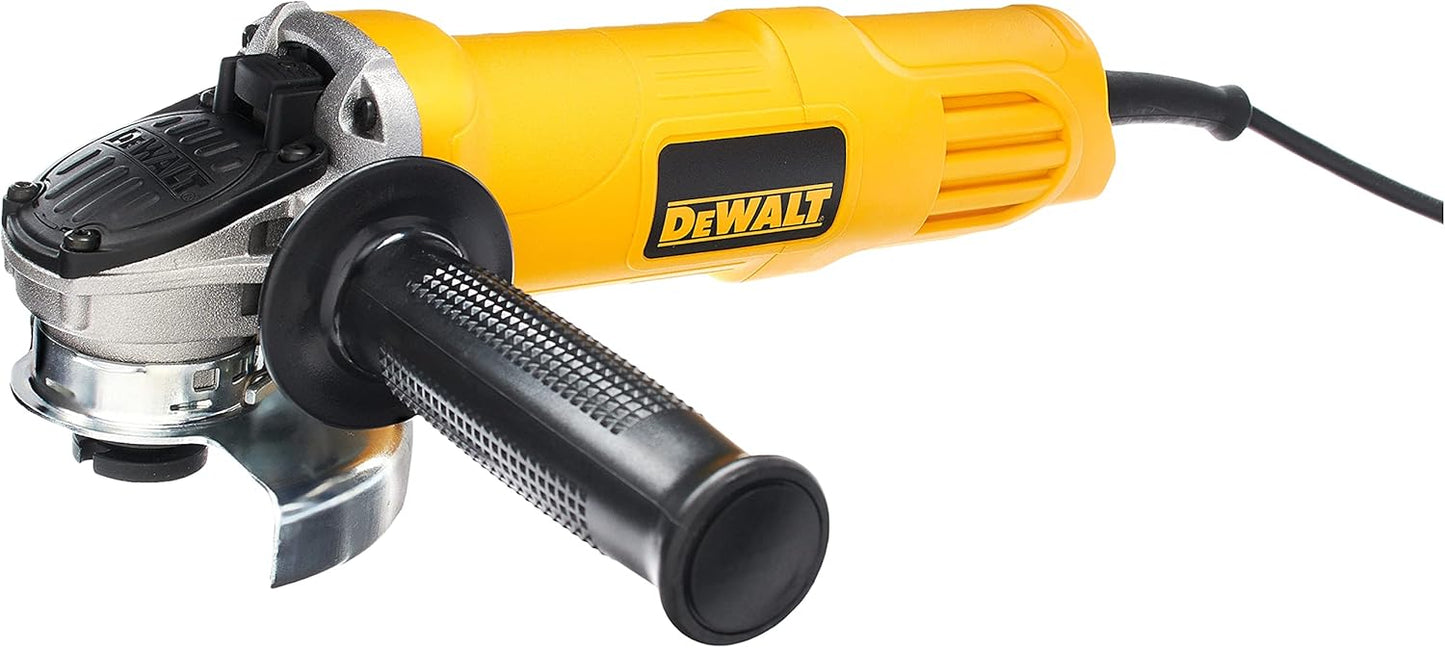 DEWALT 220V 4-Inch (100mm) Angle Grinder – 800W, Toggle Switch