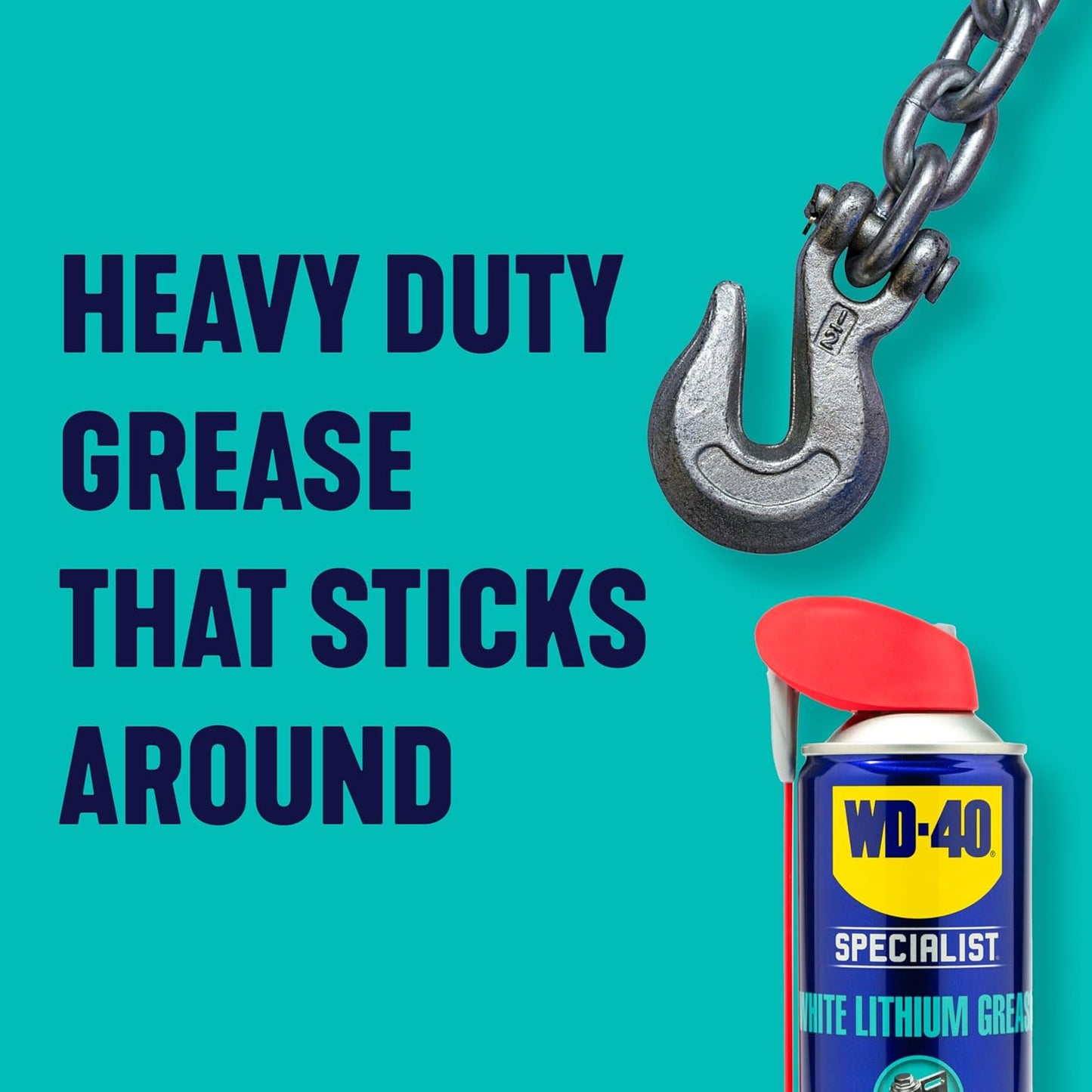 WD-40 Specialist High Performance White Lithium Grease – 250ml