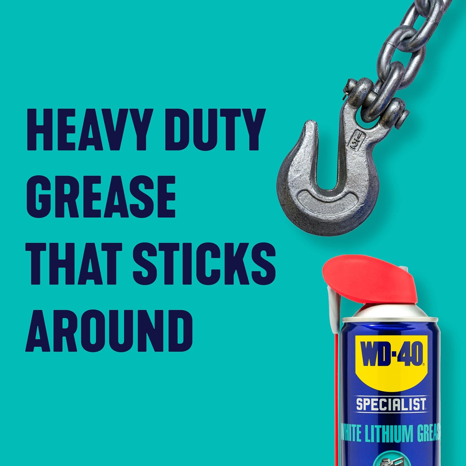 WD-40 Specialist High Performance White Lithium Grease – 250ml